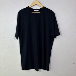 Ace Rivington‎ T Shirt Mens XXL Black Short Sleeve Cotton Crew Neck Minimalist